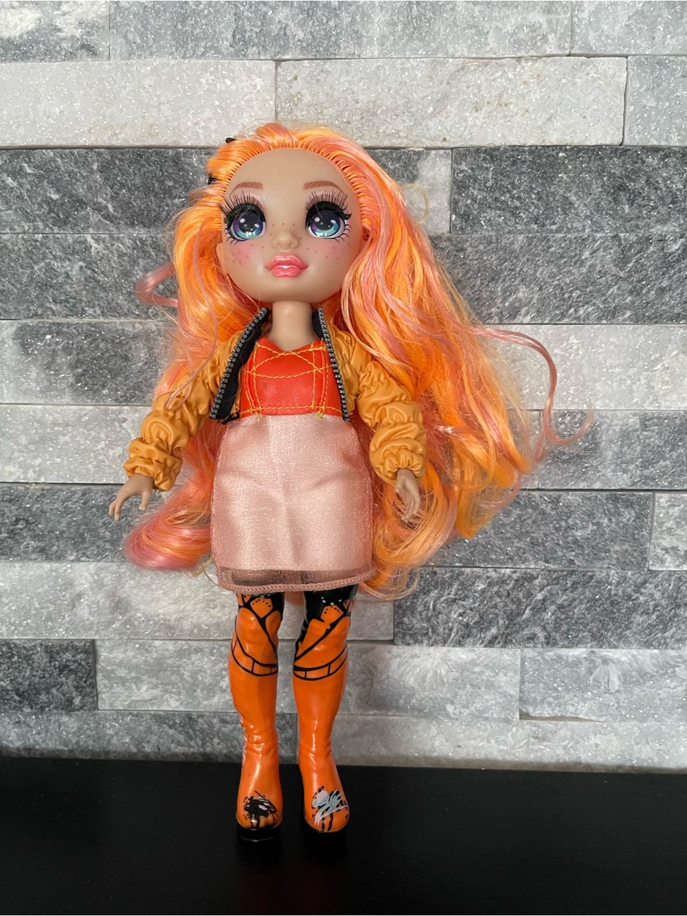 The Poppy Rowan Rainbow High Doll is an 11-inch